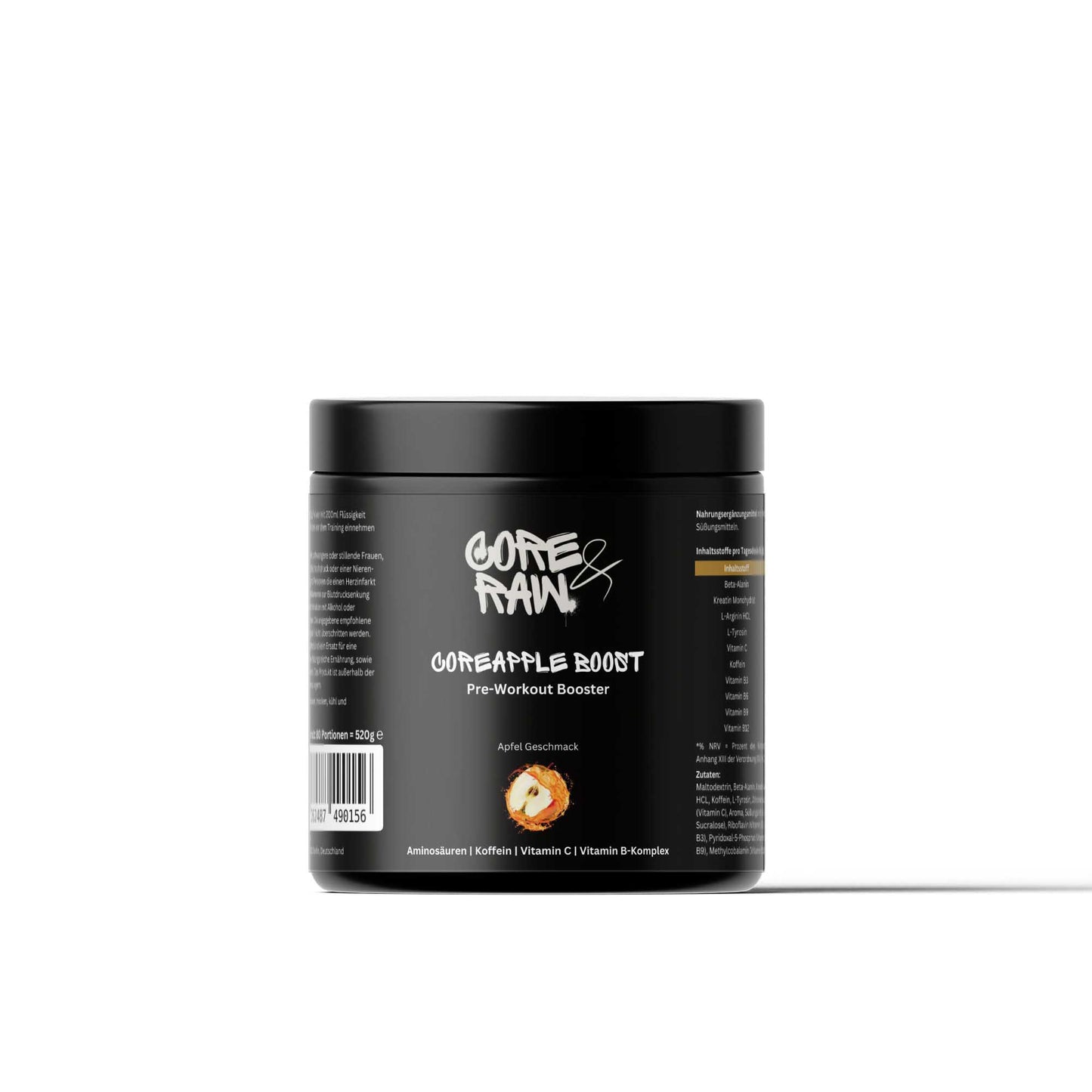 CoreApple Boost / Pre-Workout Booster - Geschmack: Apfel