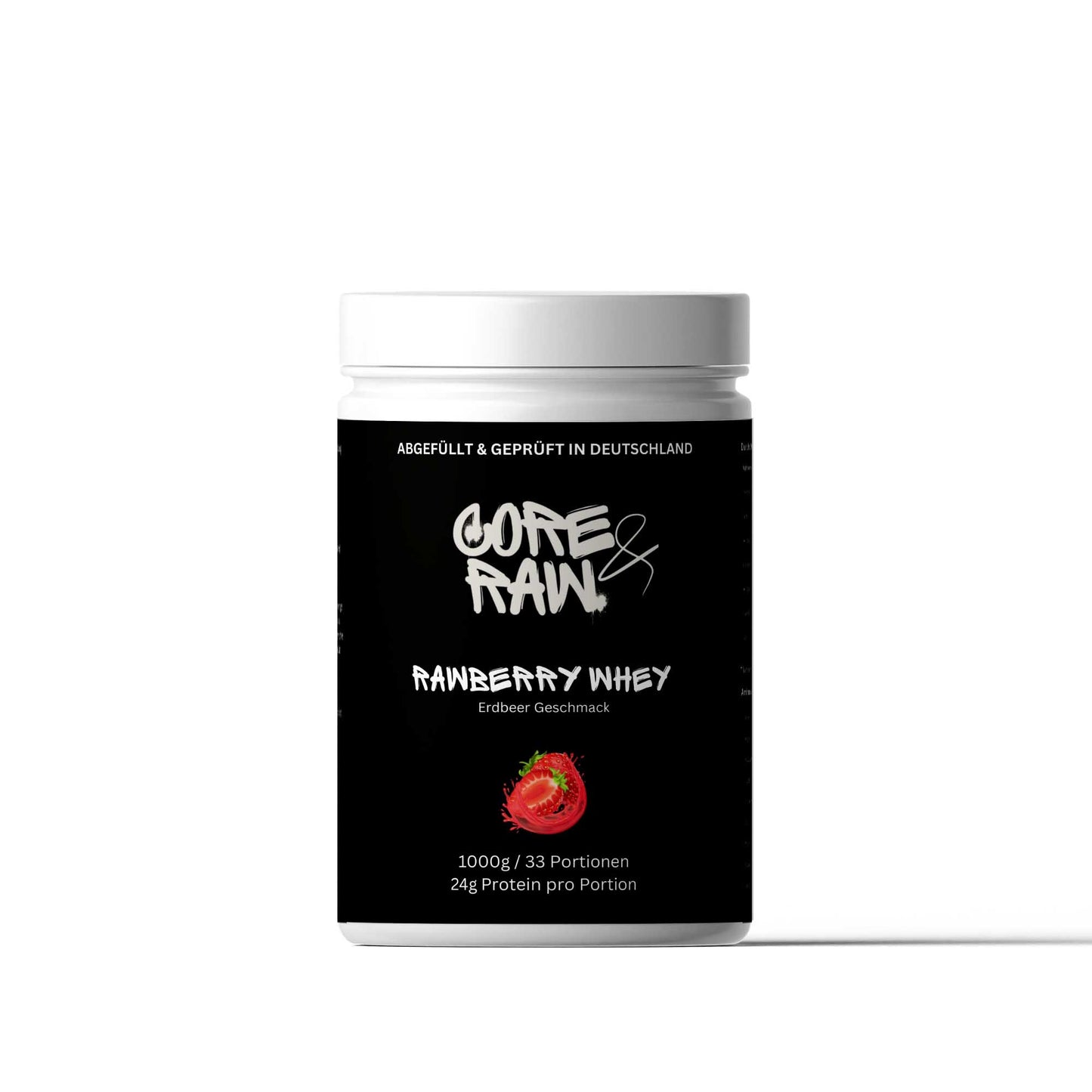 RawBerry Whey Premium Whey - Geschmack: Erdbeere